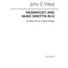West, John - Magnificat & Nunc Dimittis In G