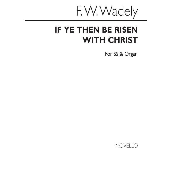 If Ye Then Be Risen