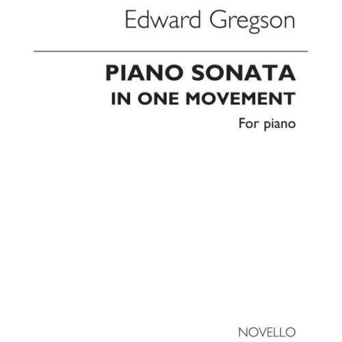 Gregson, Edward - Piano Sonata