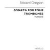 Gregson, Edward - Sonata For Four Trombones