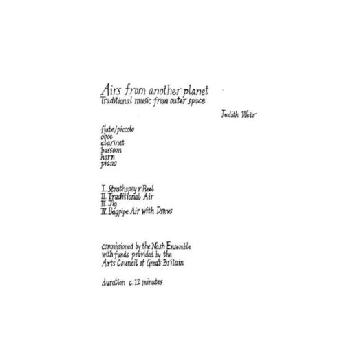 Weir, Judith - Airs From...