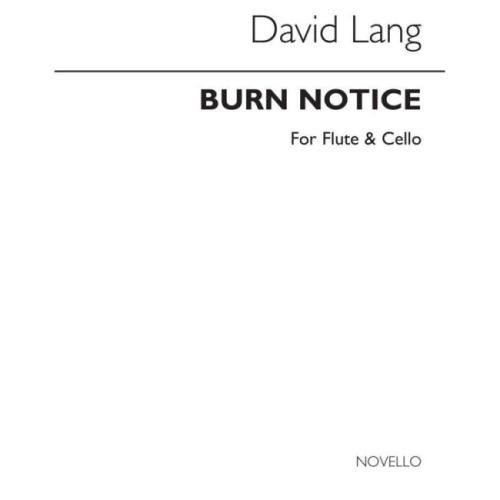 Lang, David - Burn Notice...