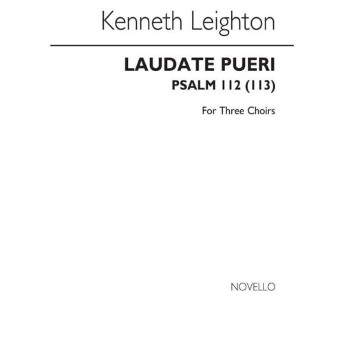 Leighton, Kenneth - Laudate...