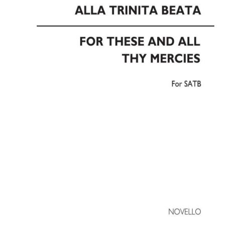 Alla Trinita Beata/For...