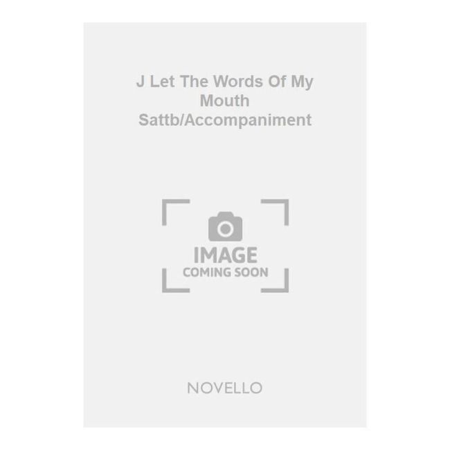Barnby, Joseph - J Let The Words Of My Mouth Sattb/Accompaniment