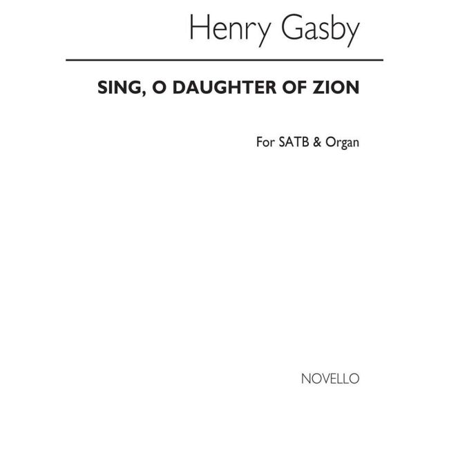 Gadsby, Henry Robert - Sing O Daughter Of Zion