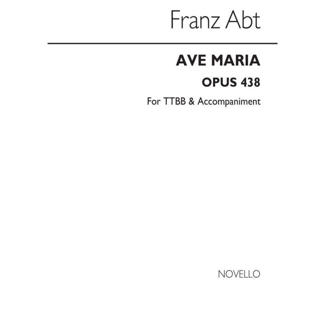 Abt, Franz Wilhelm - Ave Maria Op.438