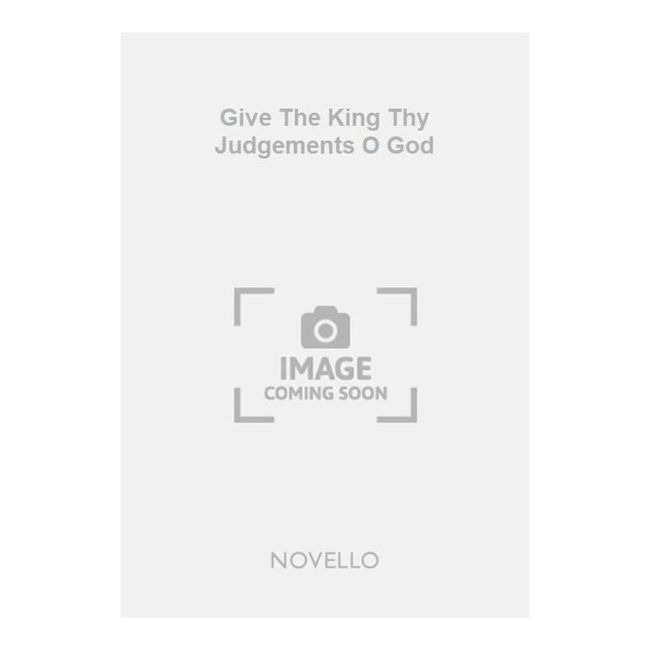 Brown, Arthur H. - Give The King Thy Judgements O God