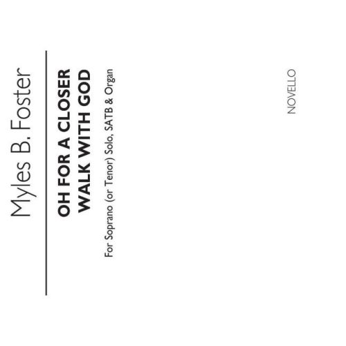 Foster, Myles B. - Oh For A...