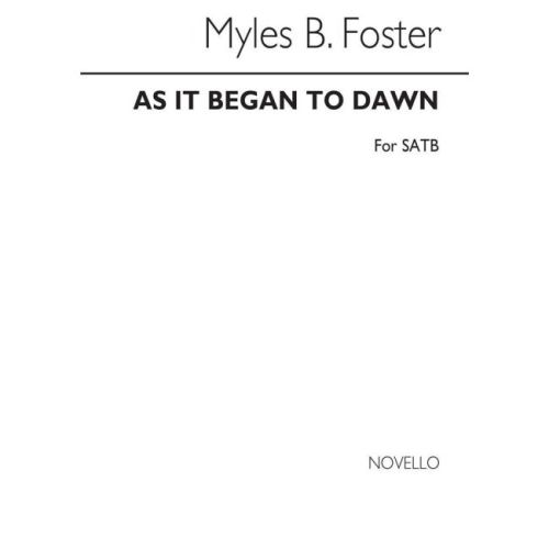 Foster - As It Began To Dawn