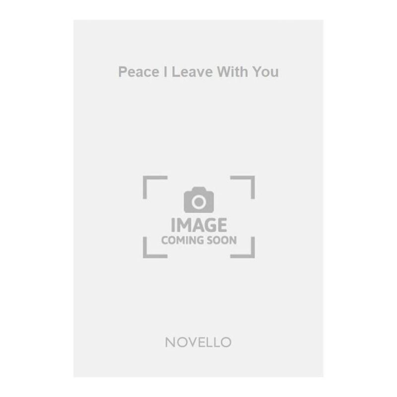 Button, H. Elliot - Peace I Leave With You