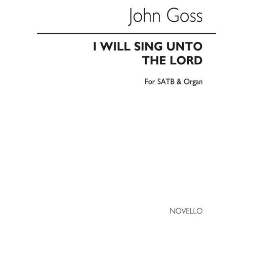 Goss, Sir John - I Will...