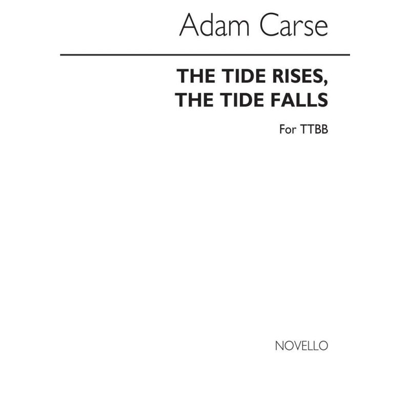 Carse Tide Rises Tide Falls Ttbb (Orpheus 577)