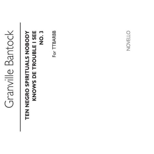 Bantock, Granville - Nobody...