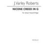 Varley Roberts The Nicene Creed In G Organ