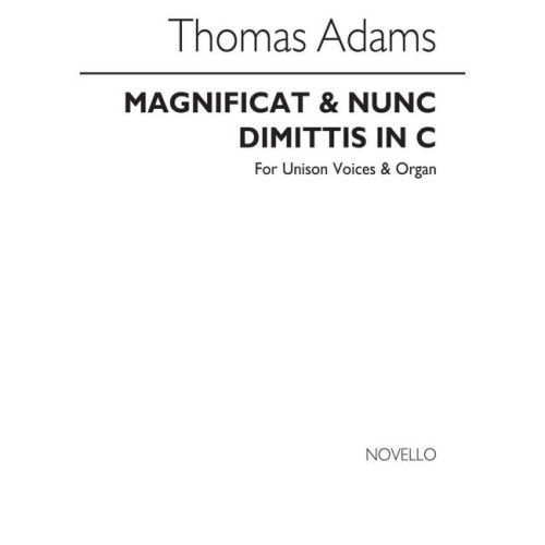 Adams, Thomas - Magnificat...