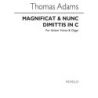 Adams, Thomas - Magnificat And Nunc Dimittis In C