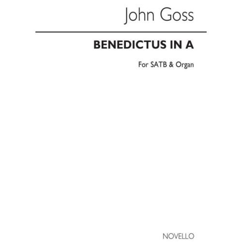 Goss, John - Benedictus In A
