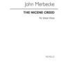 Merbecke, John - The Nicene Creed Unison (Arranged By John Stainer)