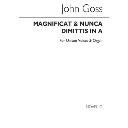 Goss, John - Magnificat And...