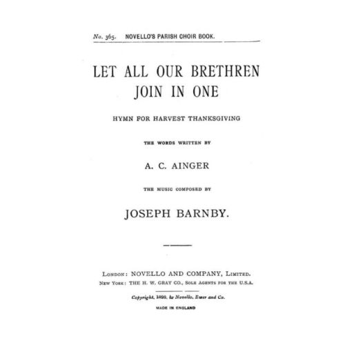 Barnby, Joseph - Let All...