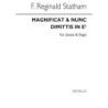 Statham, F. Reginald - Magnificat And Nunc Dimittis In E Flat