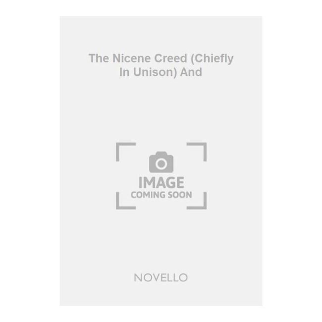 Percival, S. - The Nicene Creed (Chiefly In Unison) And
