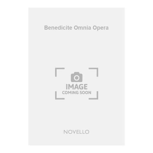 Button, H. Elliot - Benedicite Omnia Opera