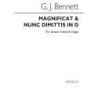 Bennett, George J. - Magnificat And Nunc Dimittis In D