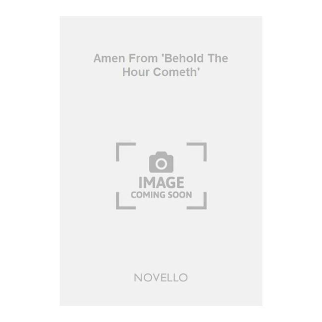 Gibbons, Orlando - Amen From 'Behold The Hour Cometh'