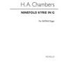 Chambers, H.A. - Ninefold Kyrie In G