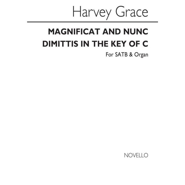 Grace, Harvey - Magnificat And Nunc Dimittis In C