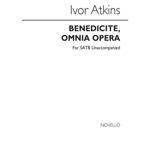 Atkins, Ivor - I Benedicite...