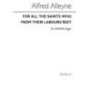 Alleyne, Alfred - For All The Saints Who From Their Labours Rest