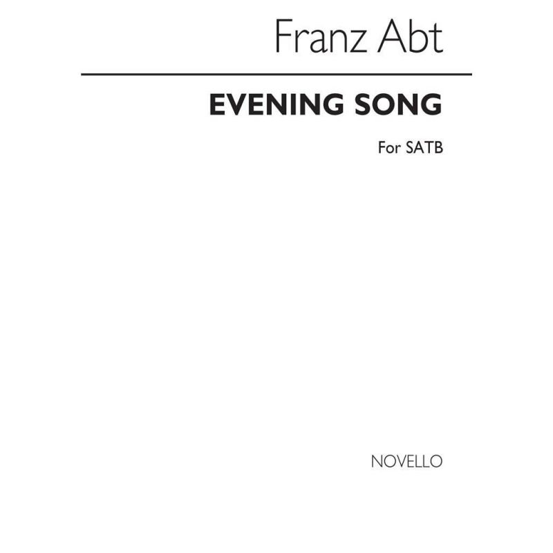 Abt, Franz Wilhelm - Evening Song
