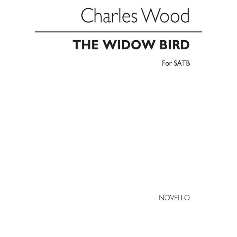 Wood, Charles - The Widow Bird