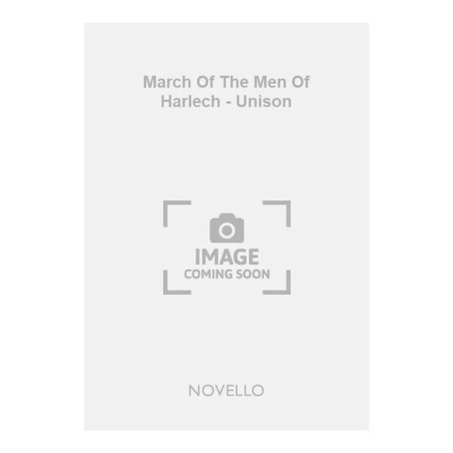 Chambers, H.A. - March Of The Men Of Harlech - Unison