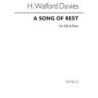 Davies, H. Walford - A Song Of Rest Ssa And Piano