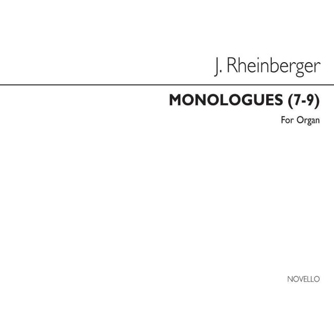 Rheinberger, Josef - Monologues Nos.7-9