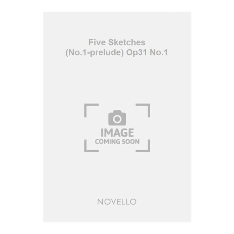Parker, Horatio - Five Sketches (No.1-prelude) Op31 No.1