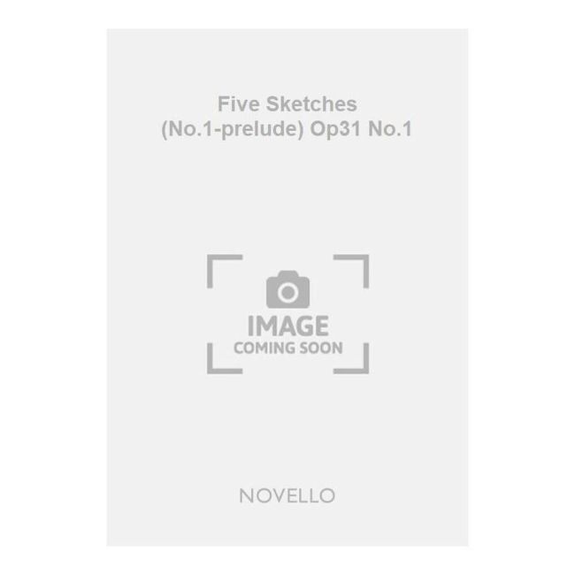 Parker, Horatio - Five Sketches (No.1-prelude) Op31 No.1