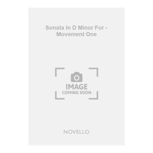 West, John E. - Sonata In D...