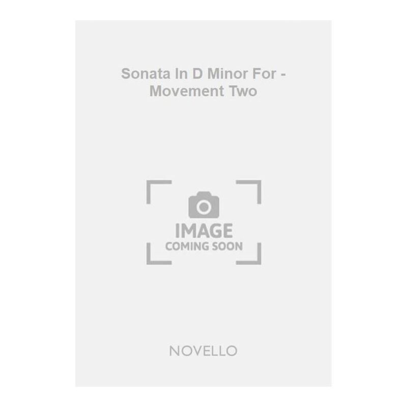 West, John E. - Sonata In D Minor For - Movement Two