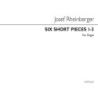 Rheinberger, Josef - Six Short Pieces (Nos.1-3)