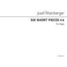 Rheinberger, Josef - Six Short Pieces (Nos.4-6)