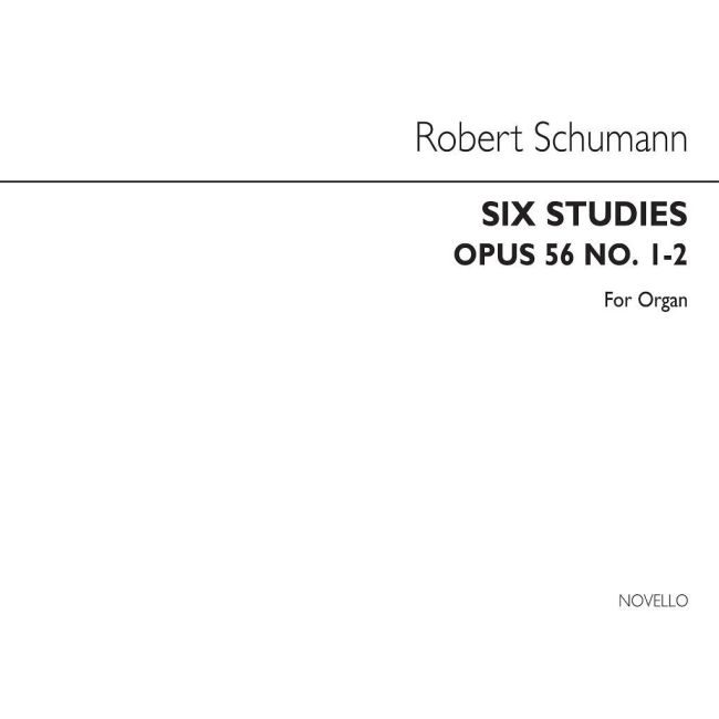 Schumann, Robert - Six Studies Op56 Nos.1-2 (Arranged John E West)