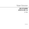 Schumann, Robert - Six Studies Op56 Nos.5-6 (Arranged John E West)