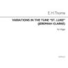 Thorne, Edward H. - Variations On The Tune 'St. Luke' (Jeremiah Clarke