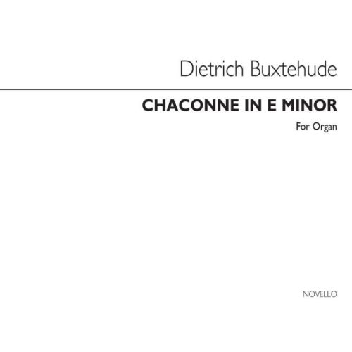 Buxtehude Chaconne In E Organ