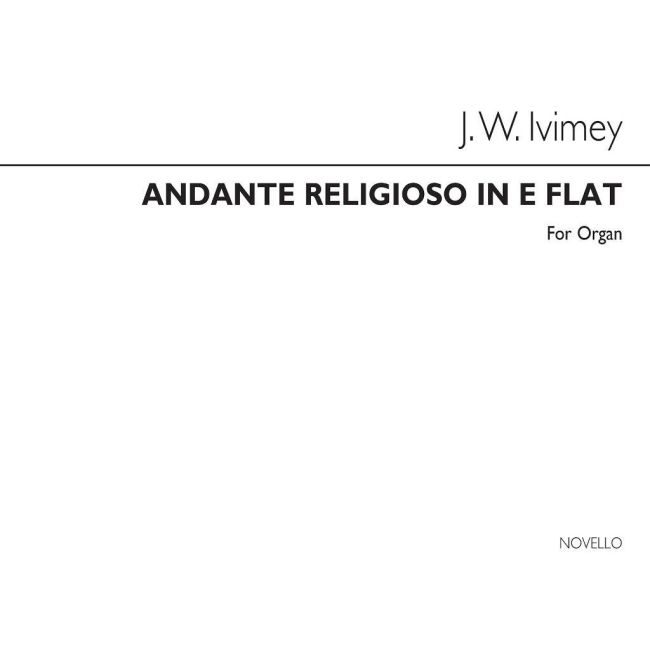 Ivimey, John William - Andante Religioso In E Flat Op9
